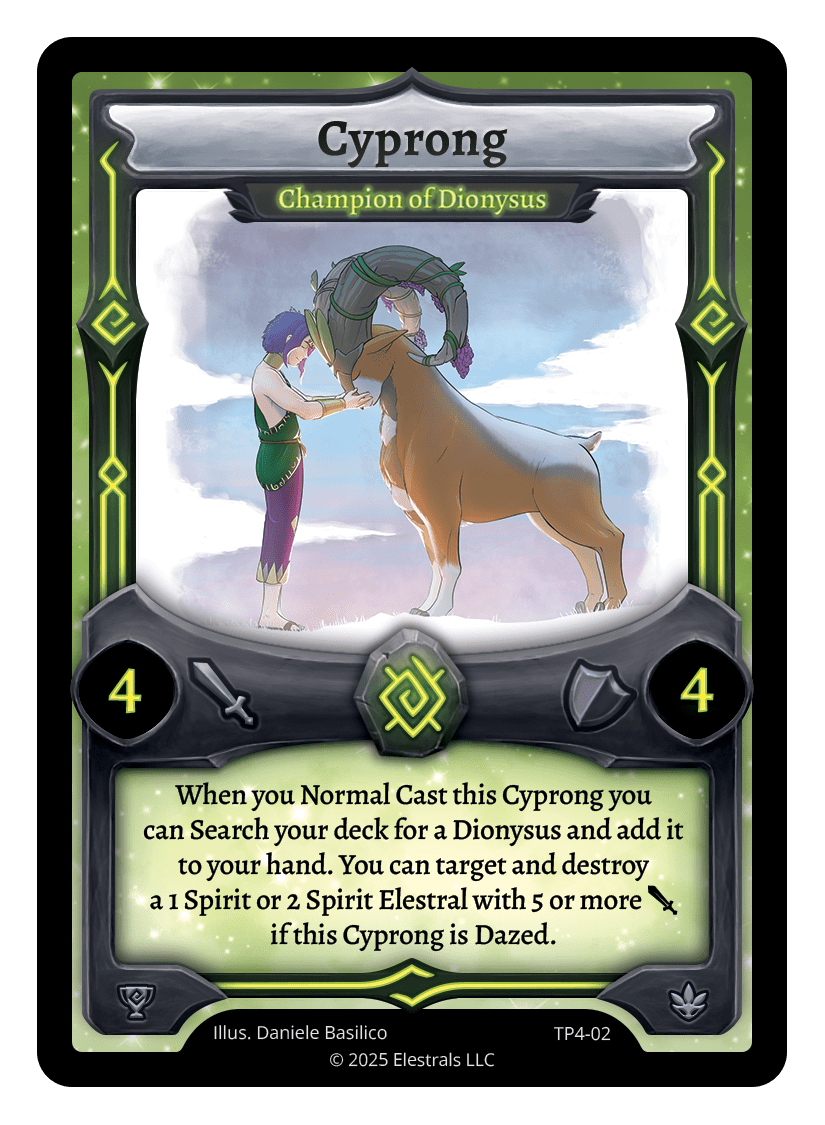 Cyprong - Champion of Dionysus - TP4-02